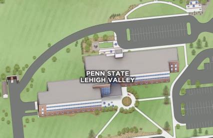 what state is lv|penn state lehigh valley map.